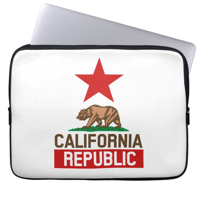 California Republic Laptop Sleeve (Front)