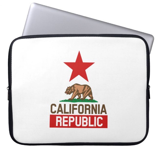California Republic MacBook Sleeve (Front)
