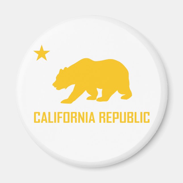 California Republic Magnet (Front)