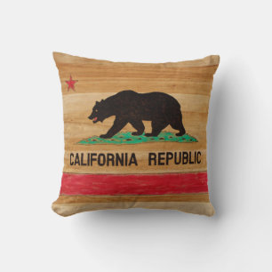 California Republic Pillow! Throw Pillow