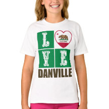 California Republic State Flag Heart Danville
