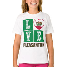 California Republic State Flag Heart Pleasanton