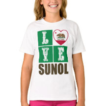 California Republic State Flag Heart Sunol