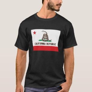 CALIFORNIA REPUBLIC STATE FLAG SHIRT (DARK SHIRT)