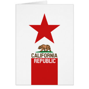 CALIFORNIA REPUBLIC State Flag Star