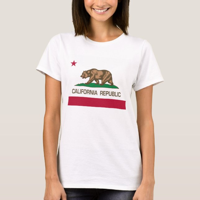 California Republic (State Flag) T-Shirt (Front)