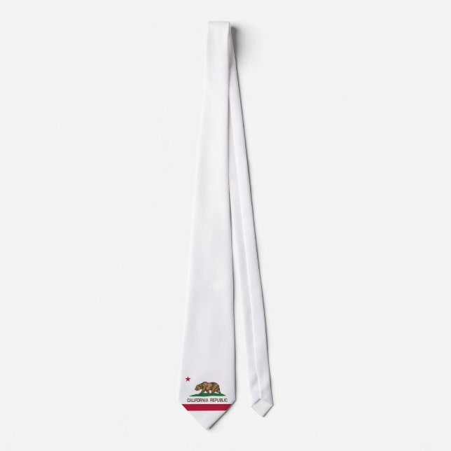 California Republic (State Flag) Tie (Front)