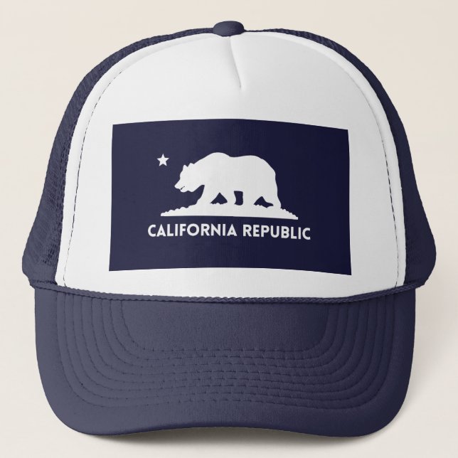 California Republic   Trucker Hat (Front)
