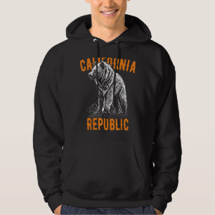 California Republic USA Bear 1 Hoodie