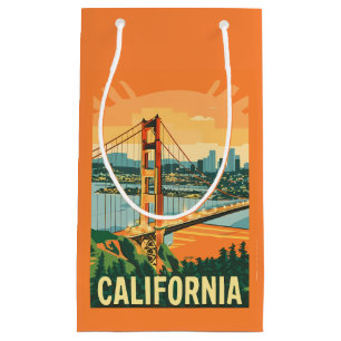 California Retro Travel Gift Bag