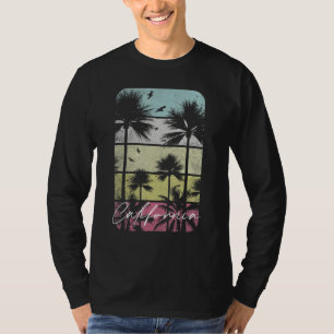 California Retro Vintage Beach Surf Surfing Sunset T-Shirt
