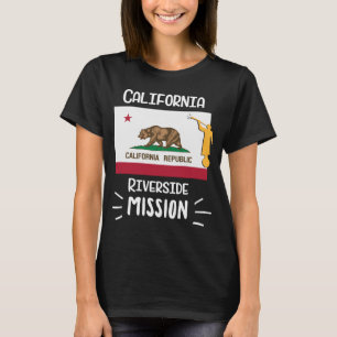 California Riverside Mormon LDS Mission Missionary T-Shirt
