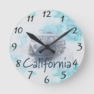 California Round Clock