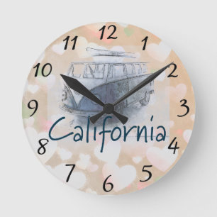 California Round Clock