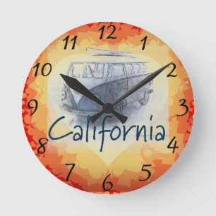 California Round Clock