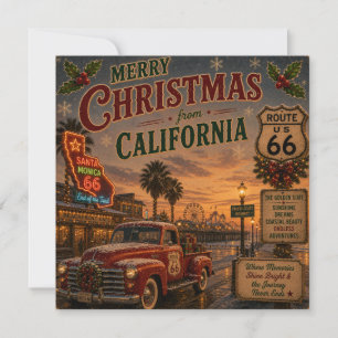 California Route 66 Holiday Greetings