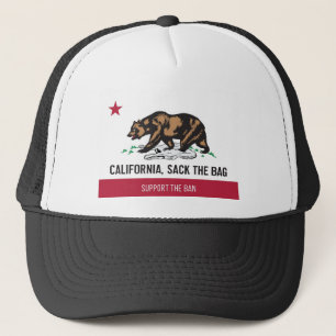 California, Sack the Bag Trucker Hat