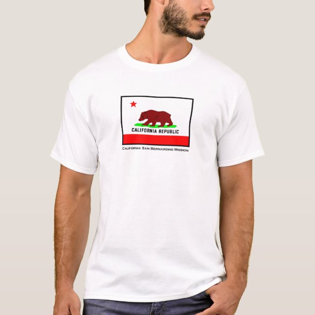 California San Bernardino LDS Mission T-Shirt (Front)