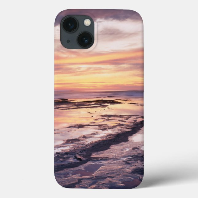 California, San Diego, Sunset Cliffs, Sunset 1 Case-Mate iPhone Case (Back)