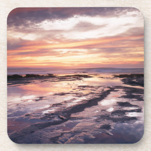 California, San Diego, Sunset Cliffs, Sunset 1 Coaster