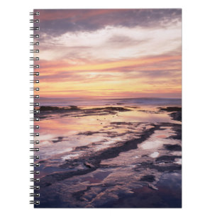 California, San Diego, Sunset Cliffs, Sunset 1 Notebook