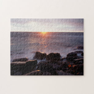 California, San Diego, Sunset Cliffs, Sunset 2 Jigsaw Puzzle