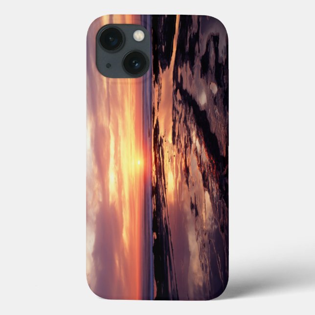 California, San Diego, Sunset Cliffs, Sunset 3 Case-Mate iPhone Case (Back)