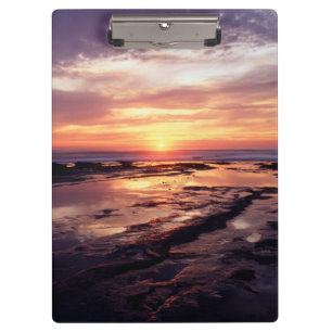 California, San Diego, Sunset Cliffs, Sunset 3 Clipboard