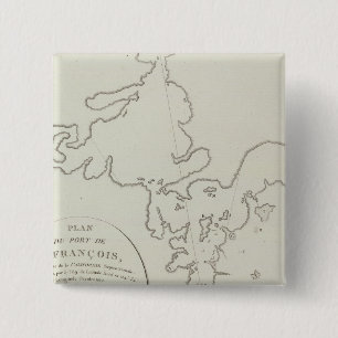 California San Francisco Bay Area 2 Inch Square Button