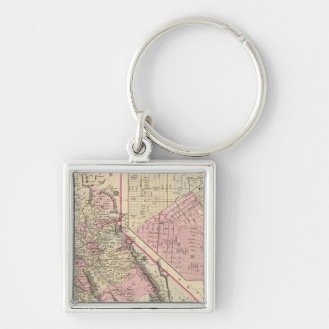 California, San Francisco Keychain (Front)