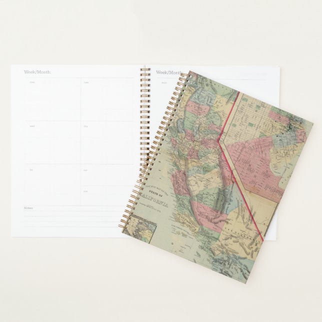 California, San Francisco Map by Mitchell Planner (Display)