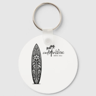 California Santa Cruz, Surfing Surfboard Ckprint Keychain