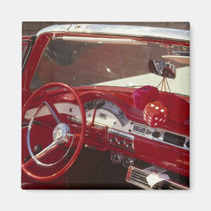 California:  Santa Ynez Valley, Solvang, 1957 Magnet