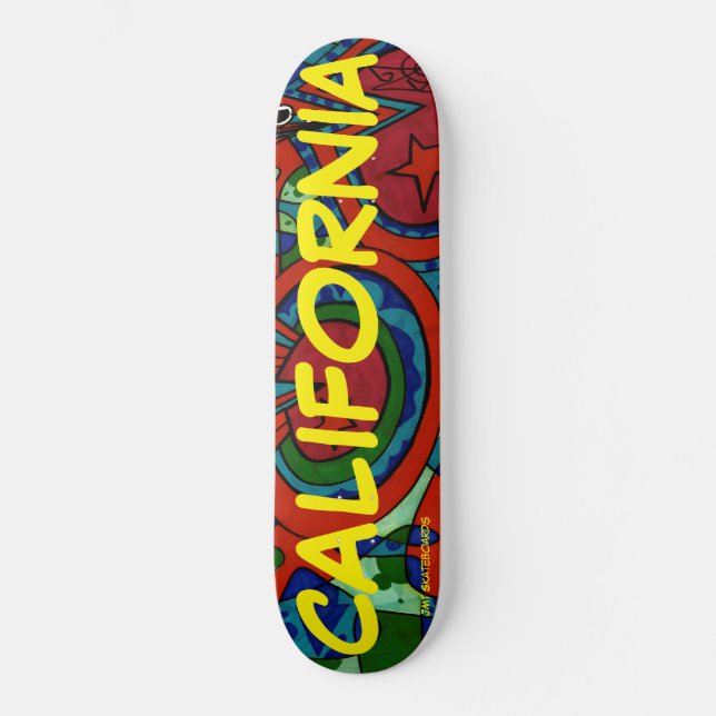 CALIFORNIA /SCRIBZ /JMT SKATEBOARDS (Front)