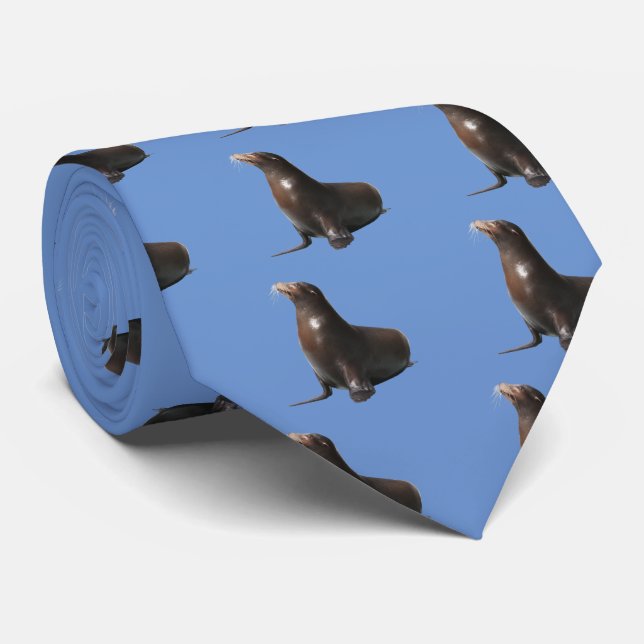 California sea lion tie (Rolled)