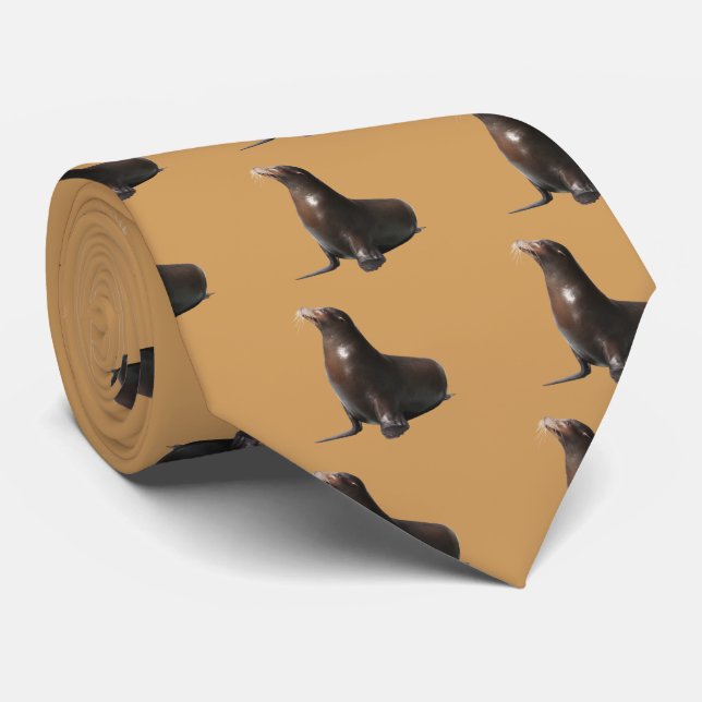 California sea lion tie (Rolled)
