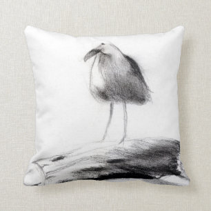 California Seagull 2012 Throw Pillow