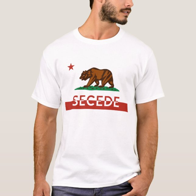 California Secede T-Shirt (Front)