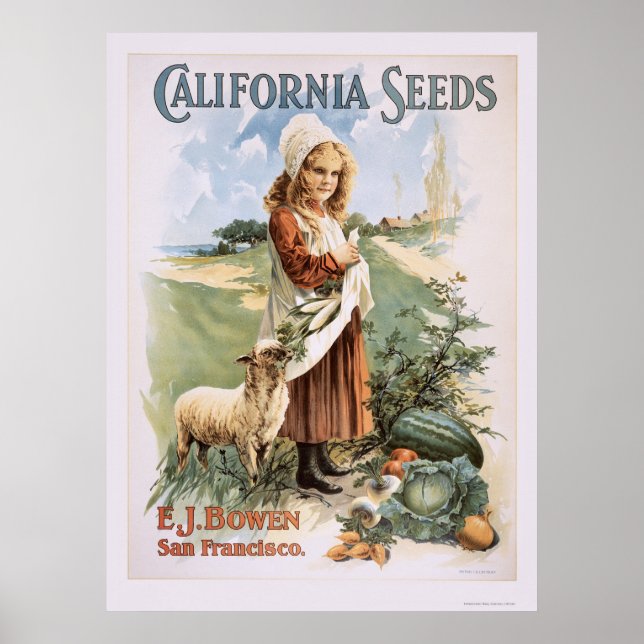 California Seeds Poster (Front)
