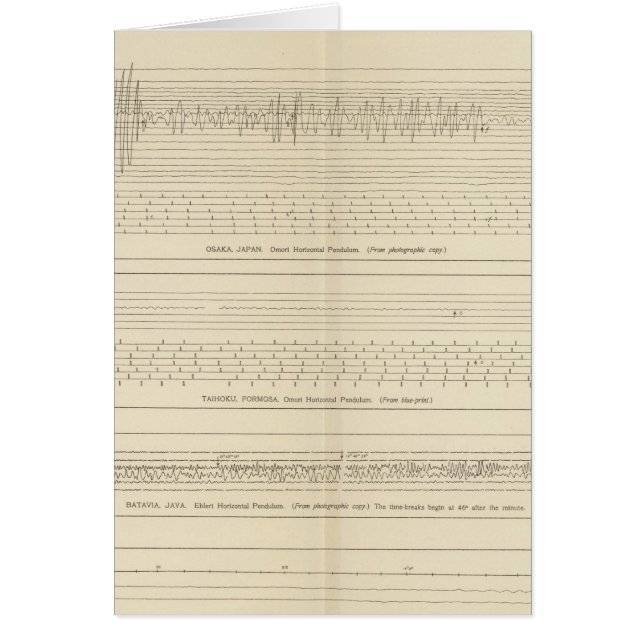 California Seismograms 15 (Front)