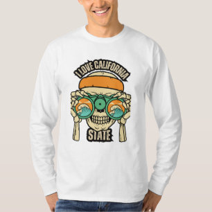 California Shirt CA State Bear T-shirt Soft and