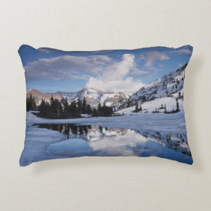 California, Sierra Nevada Mountains, Dana Peak Decorative Pillow