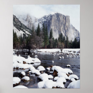 California, Sierra Nevada Mountains, Yosemite 2 Poster