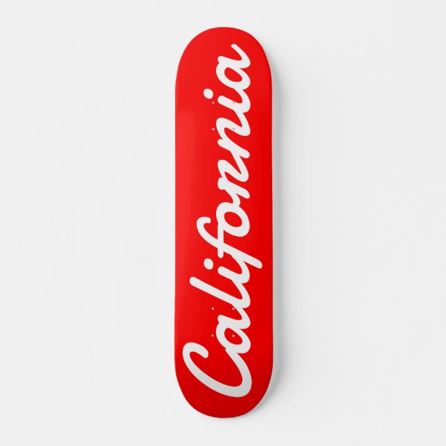 California Skateboard Deck (Front)