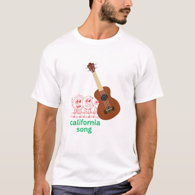 california  song T-Shirt (Front)
