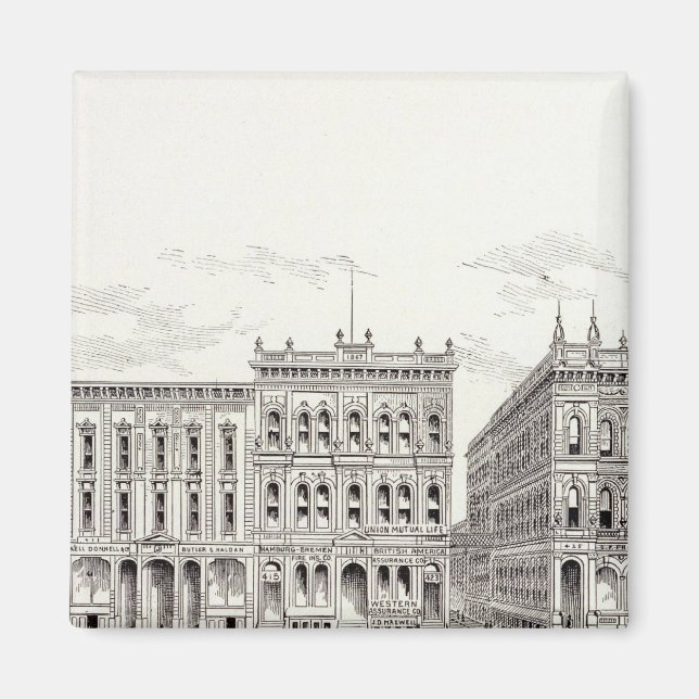 California South side Sansome and Leidesdorff Magnet (Front)