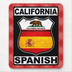 California Spanish American Mousemat Mouse Pad