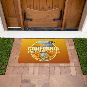 California State Bird & Flower Doormat
