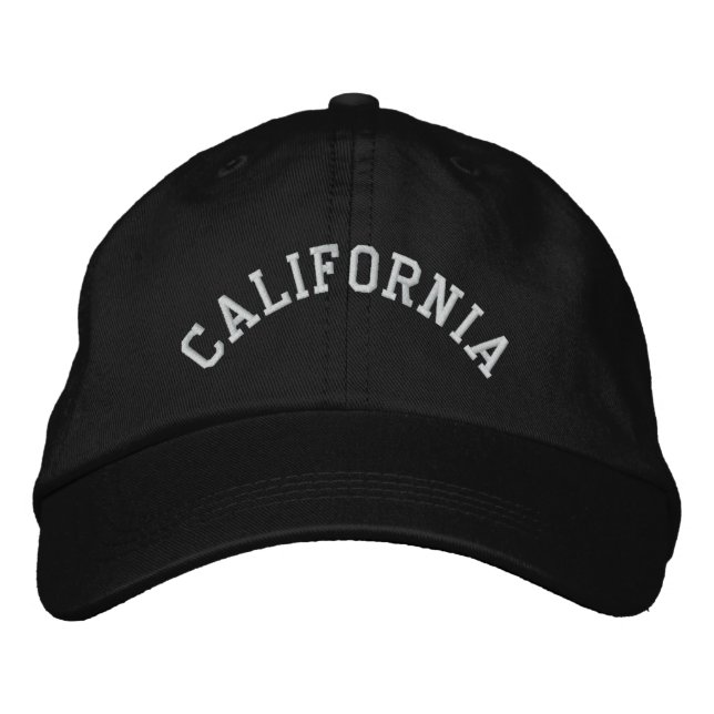 California State Embroidered Hat (Front)