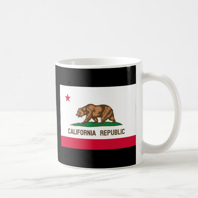 California State Flag Design Coffee Mug (Right)
